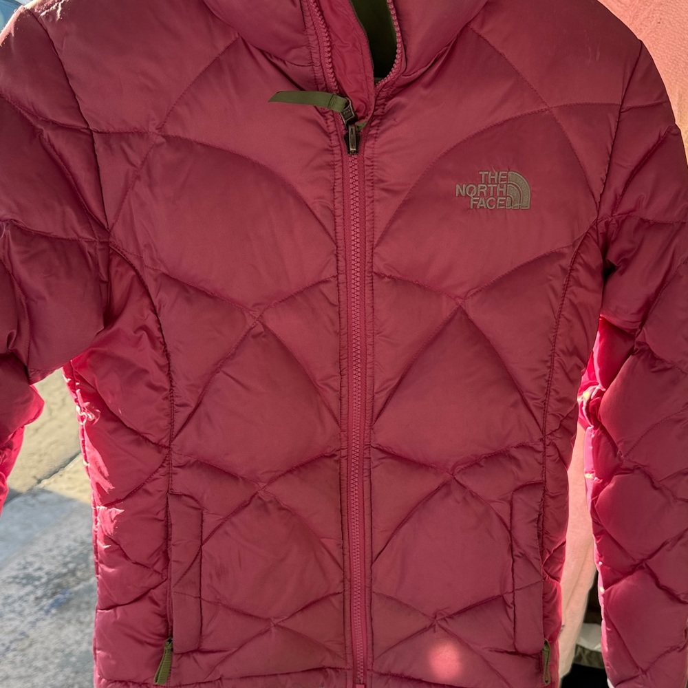 The North Face Kids Fuchsia Puffer Jacket